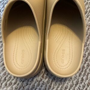 Crocs Tan Slides